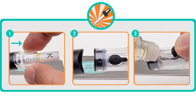 Remplissage Pod Spark Kiwi Vapor